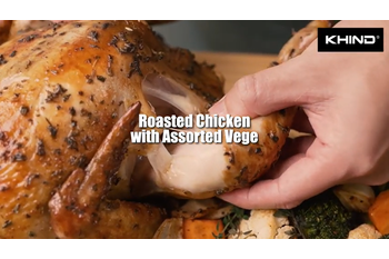 Roasted Chicken with Assorted Vege| Khind Electric Oven OT6805